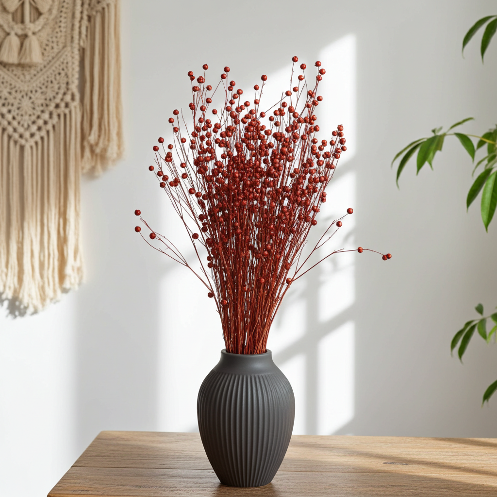 Sušený Len Terracotta – zemité dekorace